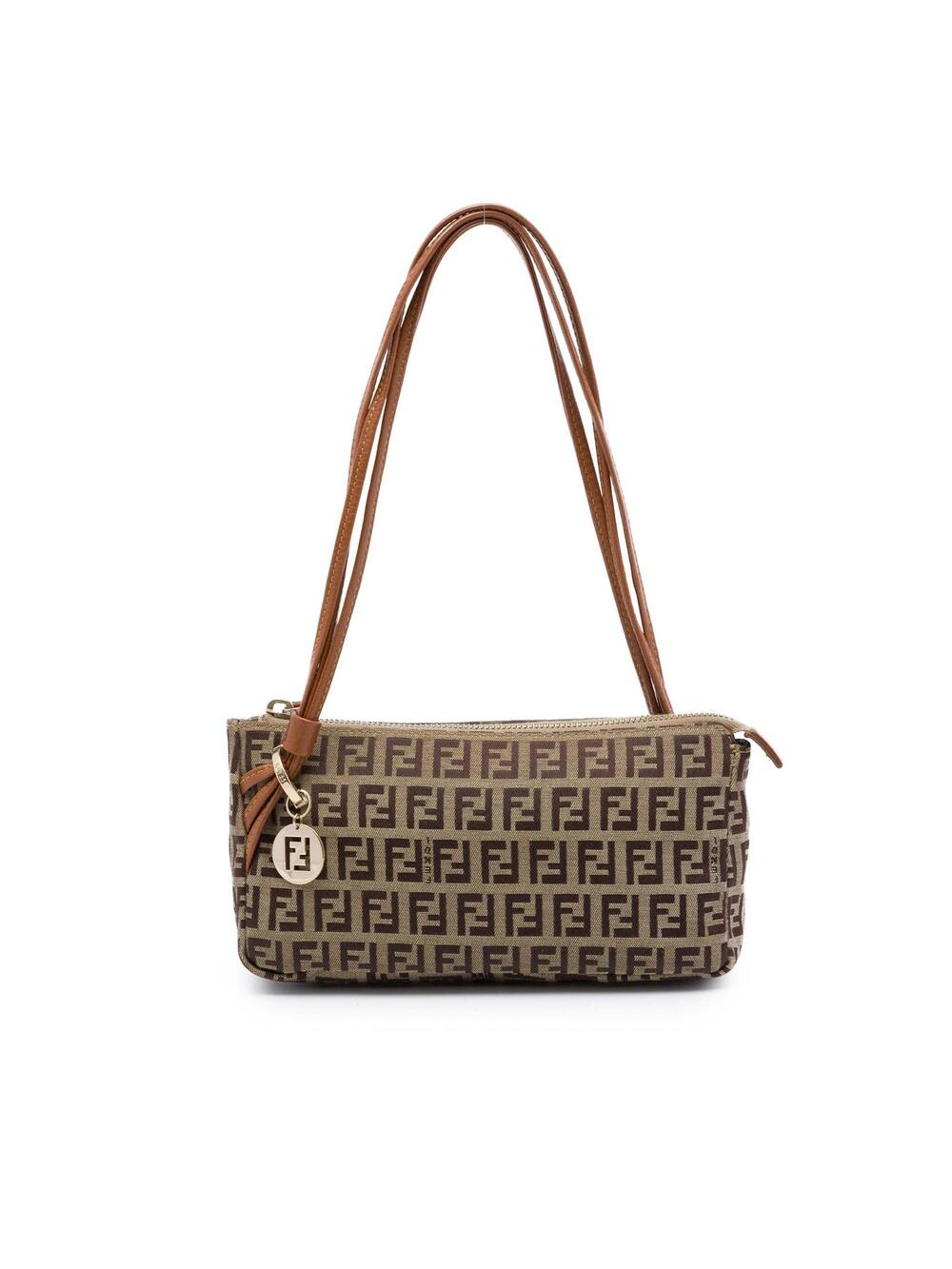 Fendi Zucchino Canvas Triple Strap #373450F55B